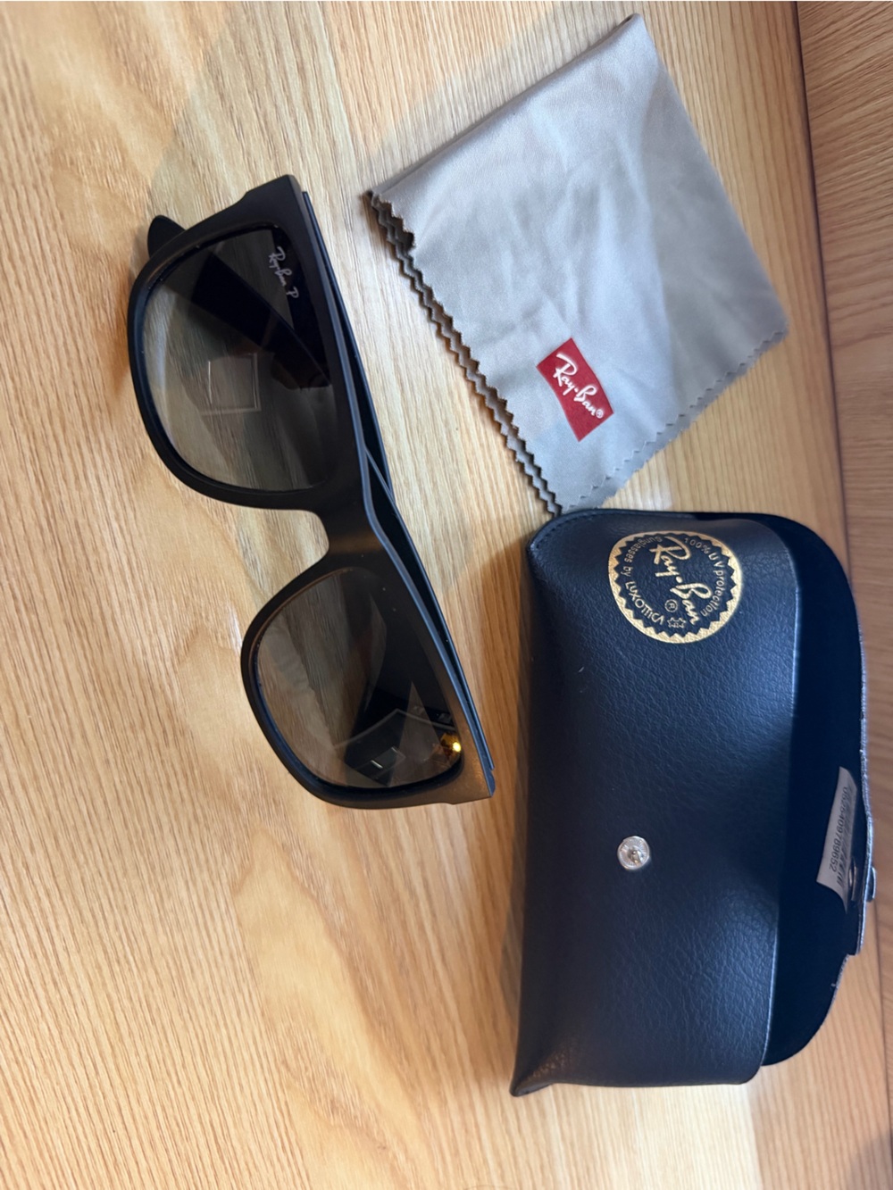 Ray-Ban Black Sunglasses with Dark Lenses